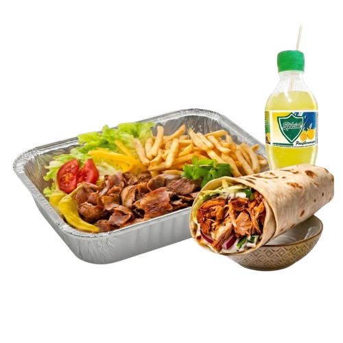 Shawarma Barquette + Libanais +Jus