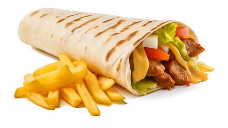 Shawarma boeuf  + Frite